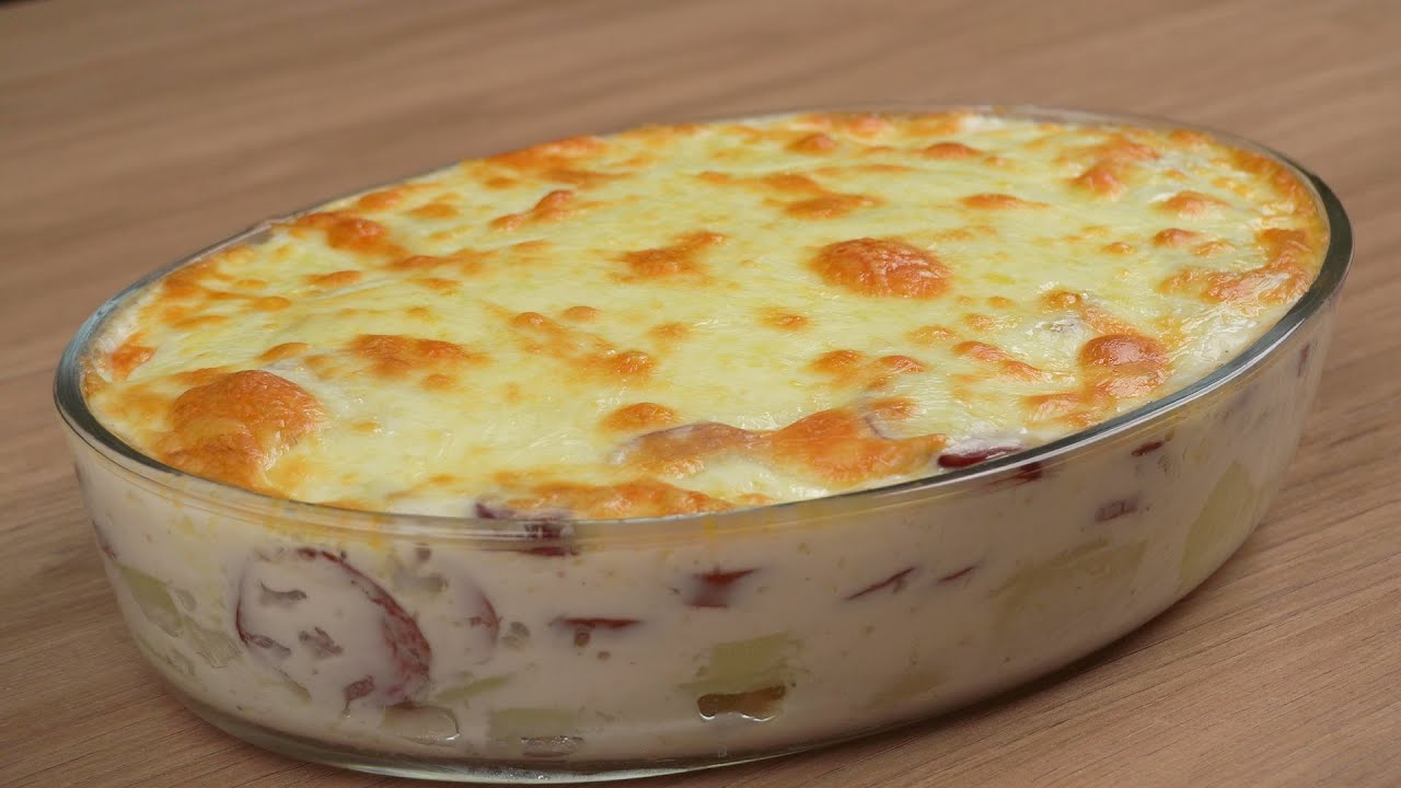FAÇA BATATA GRATINADA COM CALABRESA ASSIM DA PRÓXIMA VEZ!