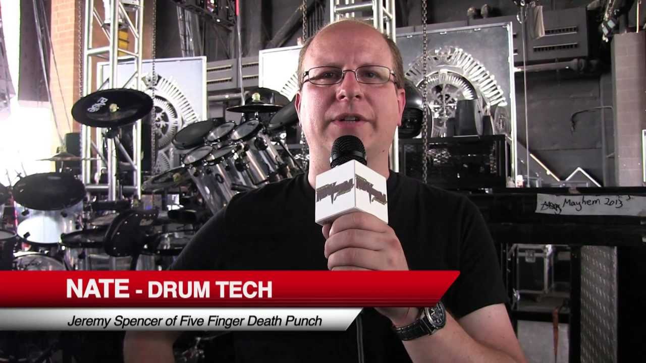 Drum Tech for Jeremy Spencer Five Finger Death Punch | MI Presents: On The Road