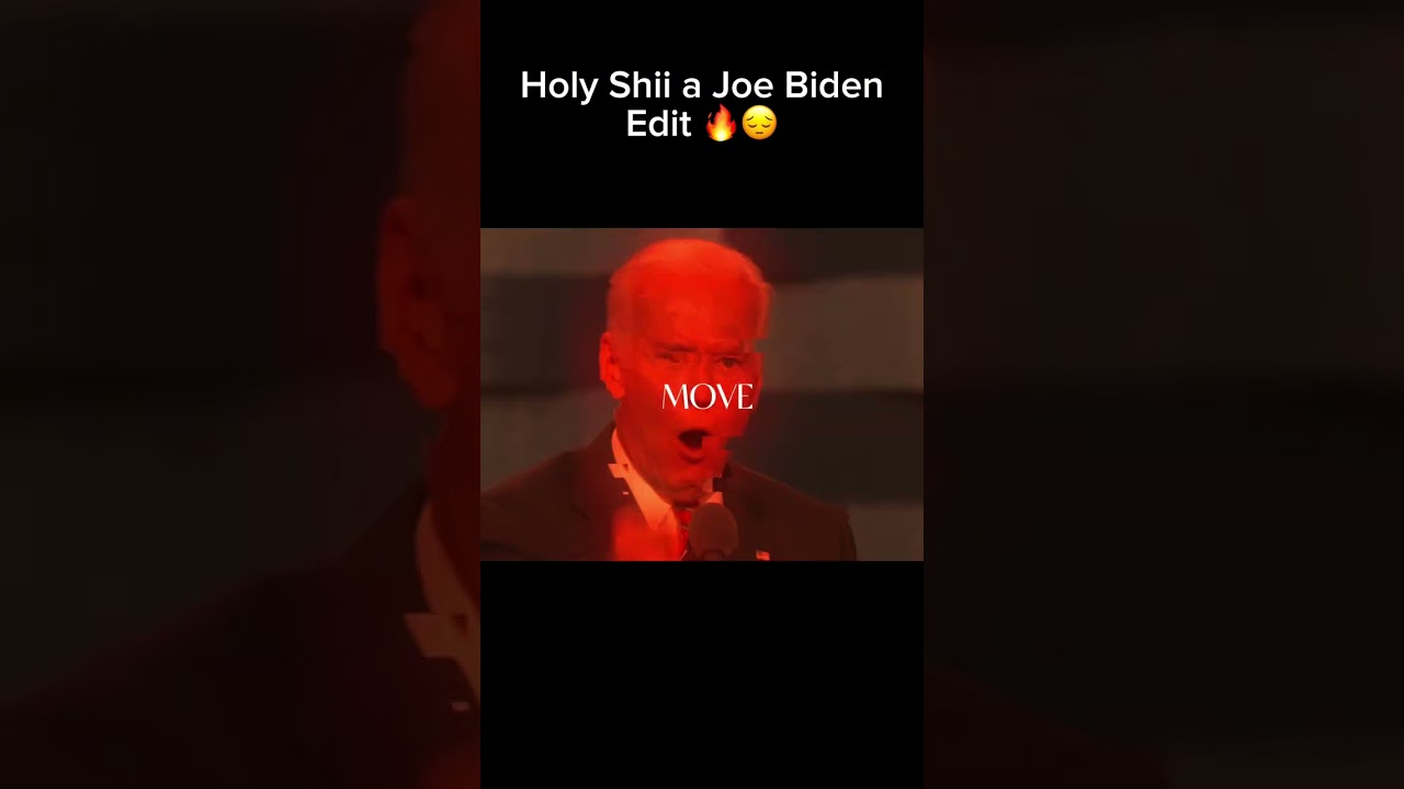 Holy Shii a Joe Biden Edit
