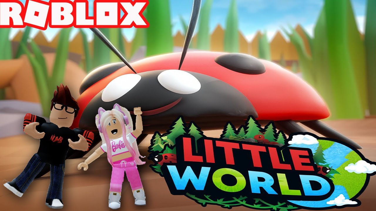 🐞Somos Insectitos Tratando de Sobrevivir en Este Pequeño Mundo! Roblox Little World Gutti Gamer🐝