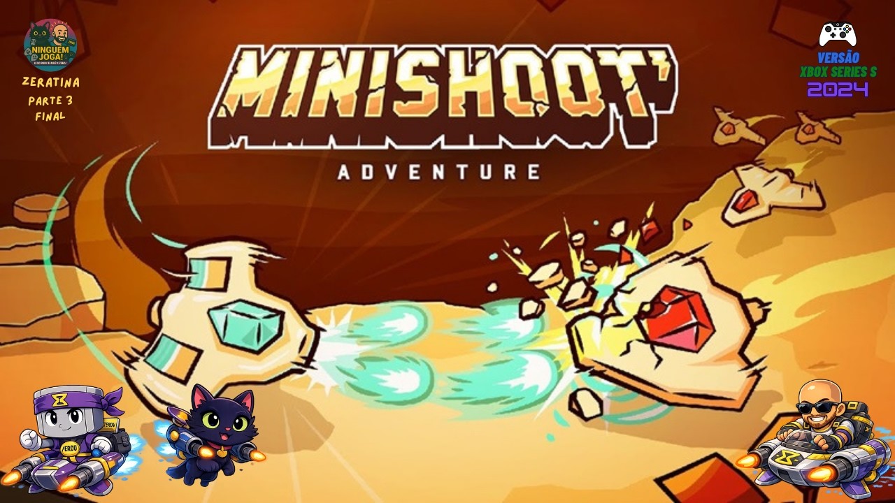 Minishoot Adventures - #3 (Final) | Boss 3 caiu e o mapa ficou gigante 🚀 (Xbox Series S)