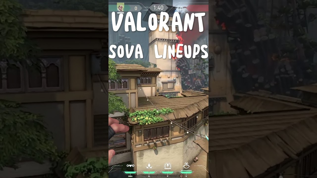 VALORANT SOVA LINEUPS - HAVEN A SITE