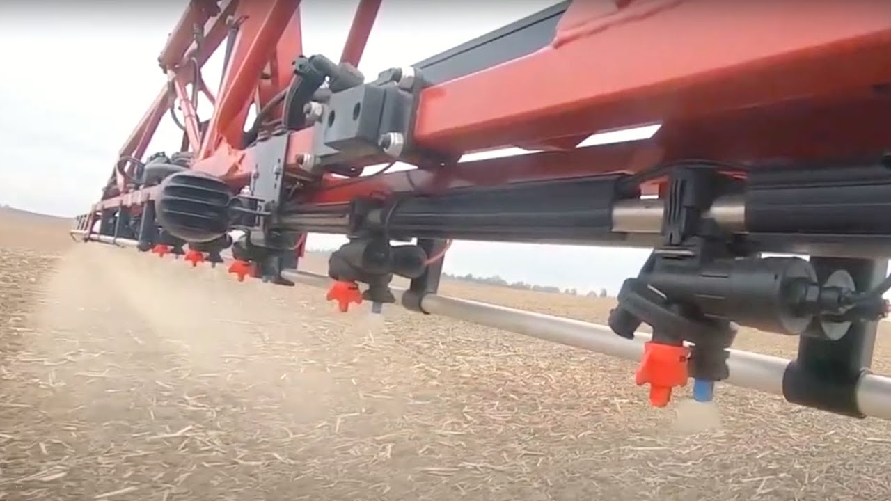 Zmiana dysz „w ruchu” czyli funkcja AutoSelect. Opryskiwacze Hardi