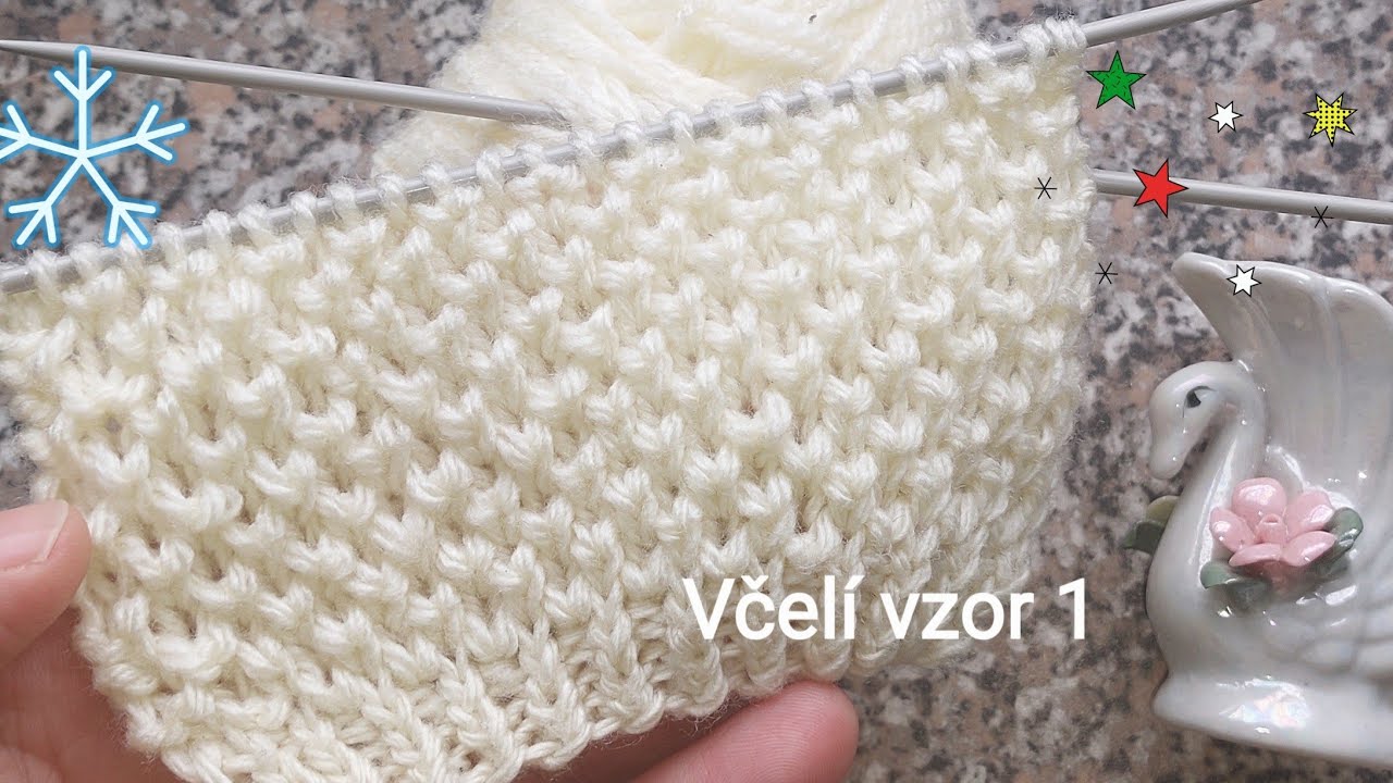 326. Včelí vzor 1. Krok za krokom 👞👞.