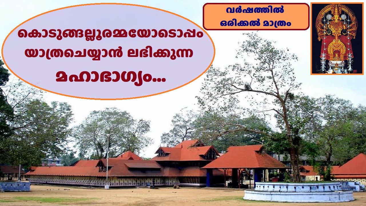 കൊടുങ്ങല്ലൂരമ്മയോടൊപ്പം യാത്രചെയ്യാൻ വർഷത്തിലൊരിക്കൽ മാത്രം ലഭിക്കുന്ന മഹാഭാഗ്യം Kodungallur Temple