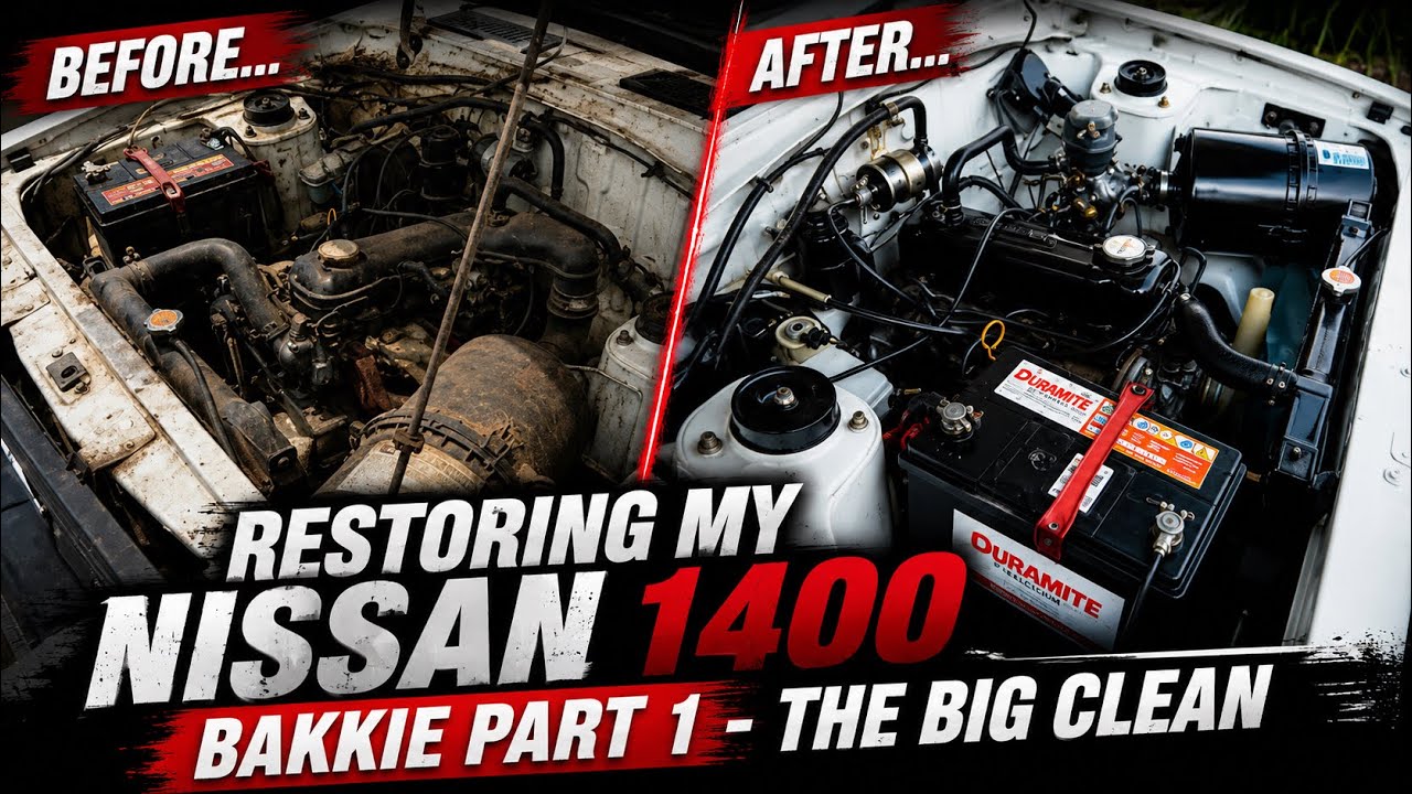 Восстановление моего Nissan 1400 Bakkie. Часть 1 — Большая уборка