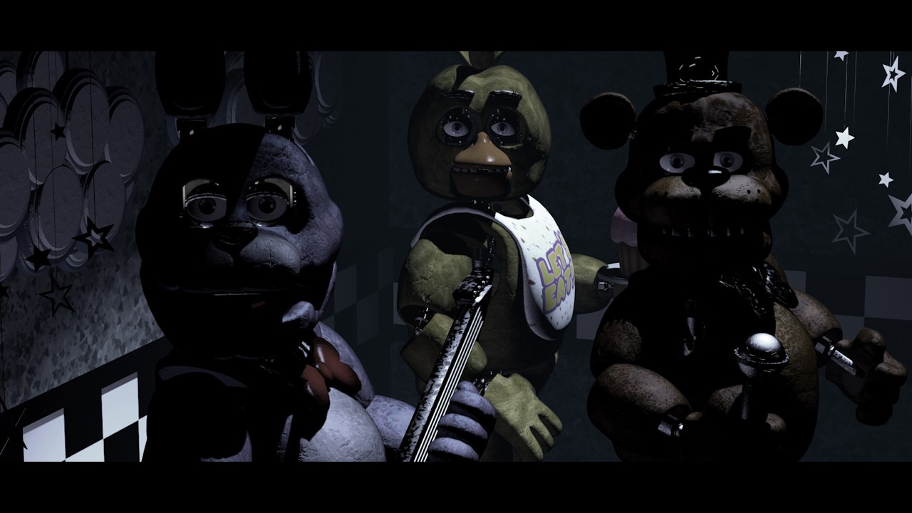 Эта четверка пришла по мою душу I Five Nights at Freddy's