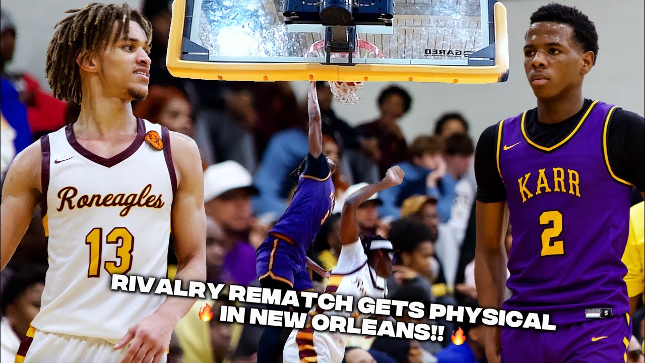 Rivalry Rematch Gets PHYSICAL in MLK Classic!! 🗣️🏀 || McDonogh #35 vs. Edna Karr