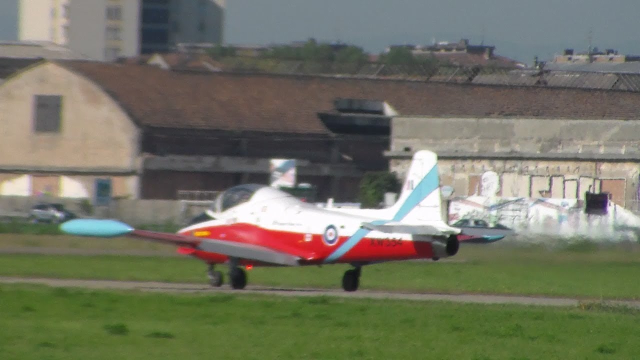 JET PROVOST T5A TAKING OFF FROM REGGIO EMILIA