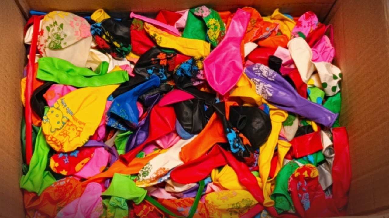 ASMR Balloon Popping 🎈 Unlimited Unboxing | Deeply Satisfying Sounds