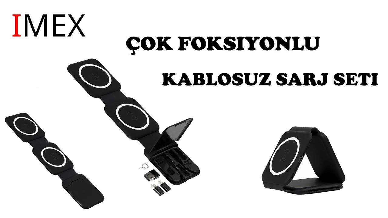 BİM’de Satılan IMEX Kablosuz Şarj Cihazı İncelemesi – Aynı Anda Telefon ve Saat Şarj Edin!