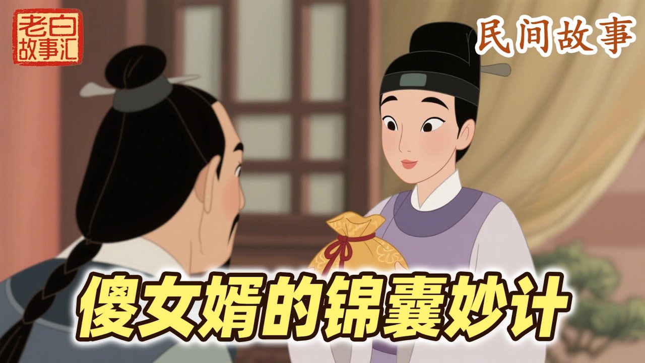民间故事：锦囊妙计！一个傻子如何用三张纸条，斗垮奸商，救活家族，迎娶白富美走上人生巅峰？  #民间故事#民间传说#故事#坊间传说#志怪故事 | 老白故事汇