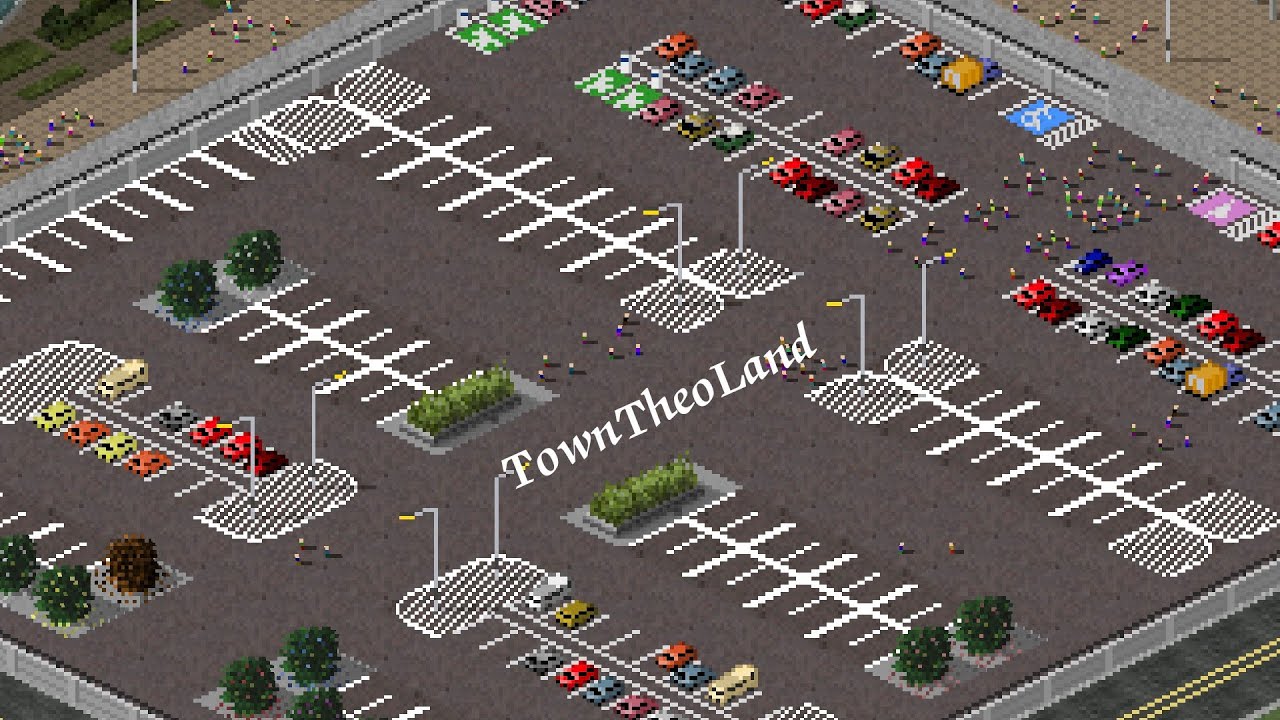 How make parfect Parking lot in TheoTown