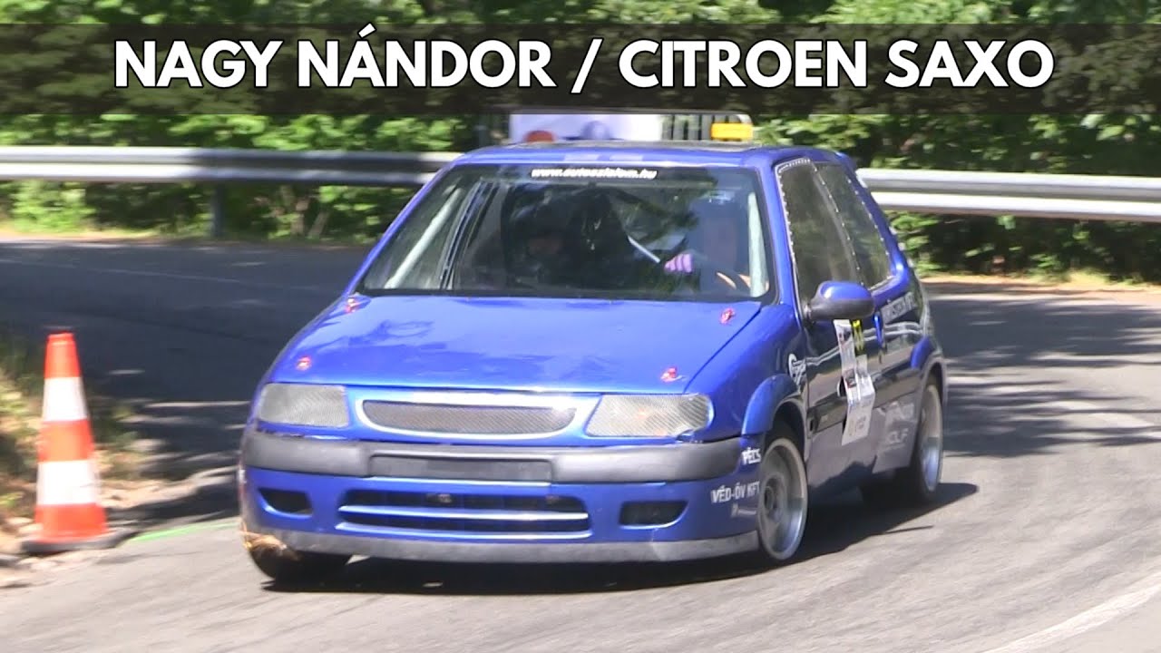 Nagy Nándor / Citroen Saxo / Sopia-NET Szlalom verseny / Bakonya / 2022. - TheLepoldMedia