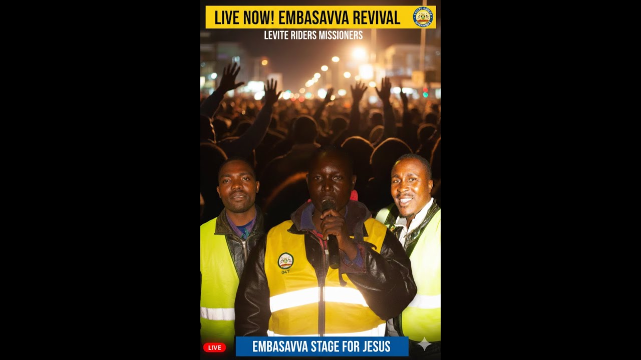 LIVE NOW! 🔥 EMBASAVVA STAGE REVIVAL | Levite Riders Take Over Nairobi Streets