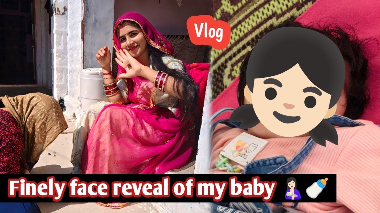 Finely face reveal of my baby  🤱🏻|| #vlog 