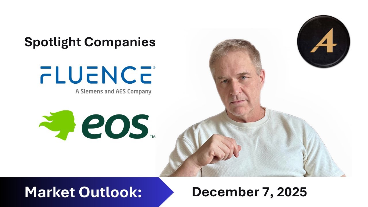 Market top signals, CAD strength, US Debt, and Spotlight Companies Fluence and EOS Energy Ent.