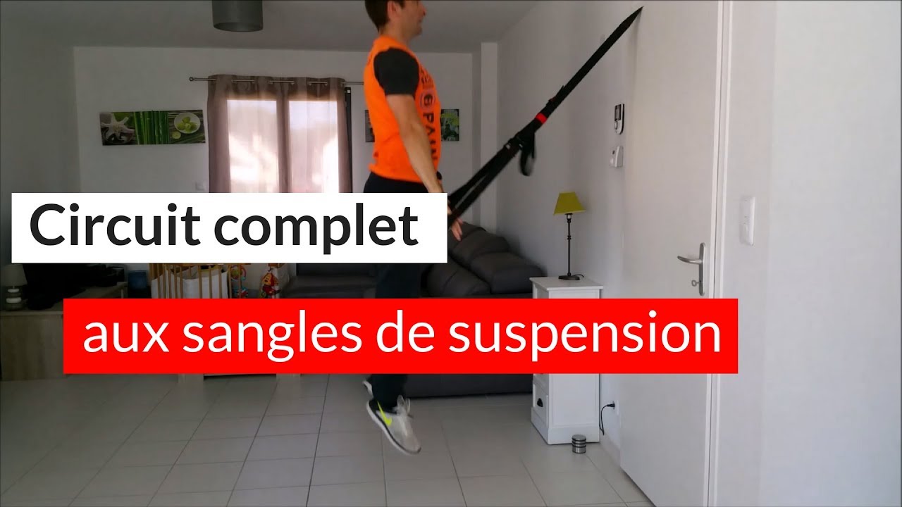 CIRCUIT COMPLET AUX SANGLES DE SUSPENSION 😃