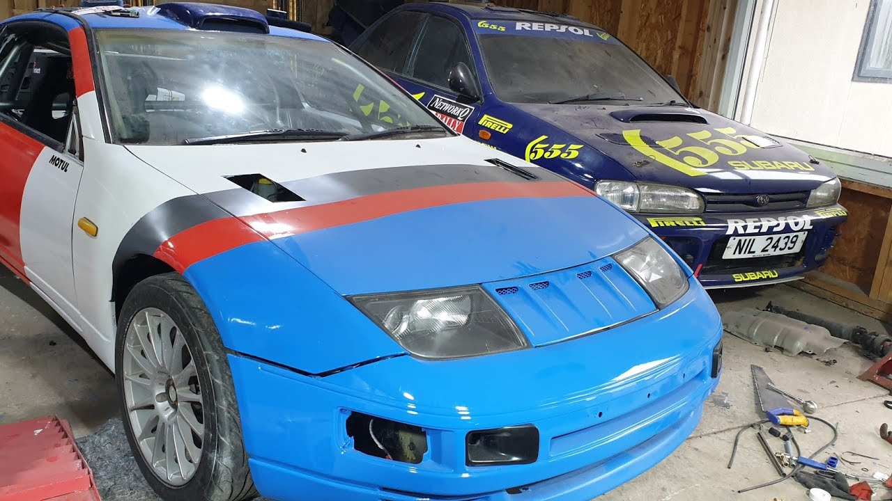 Z32 300zx rally build update part 