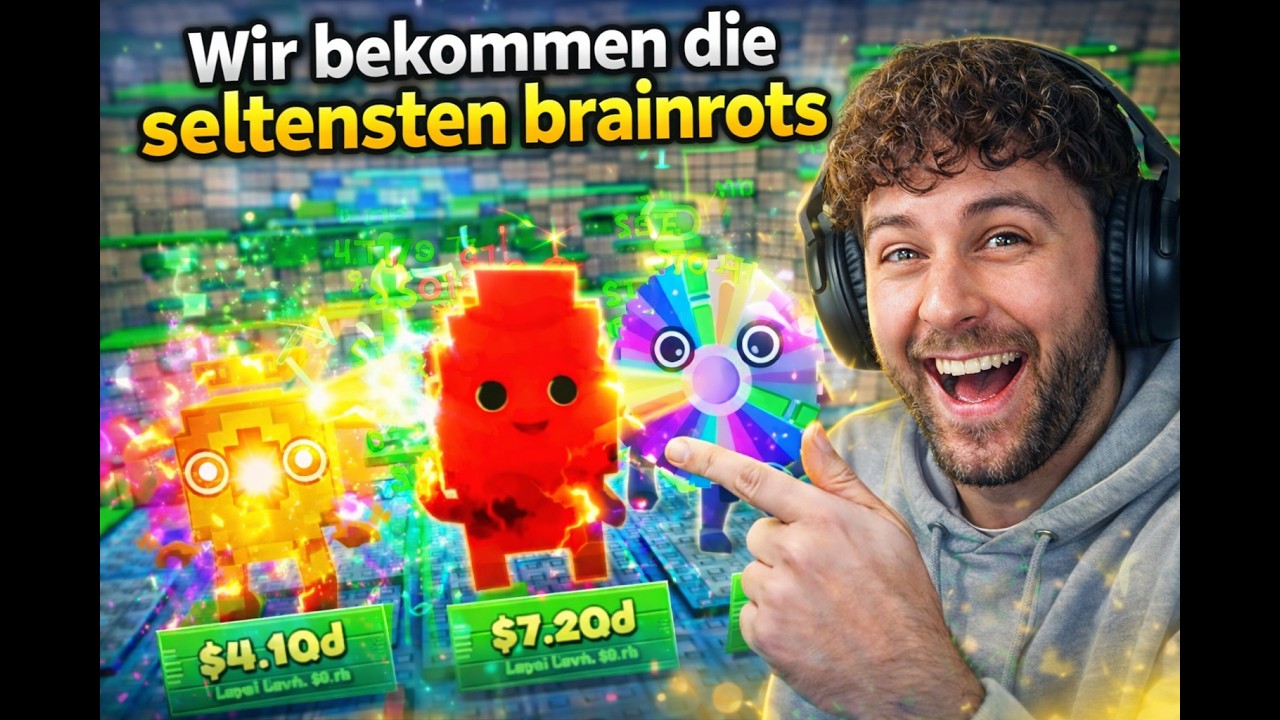 Ich hatte EXTREMES GLÜCK mit diesen Brainrots in ROBLOX Survive lava for Brainrots