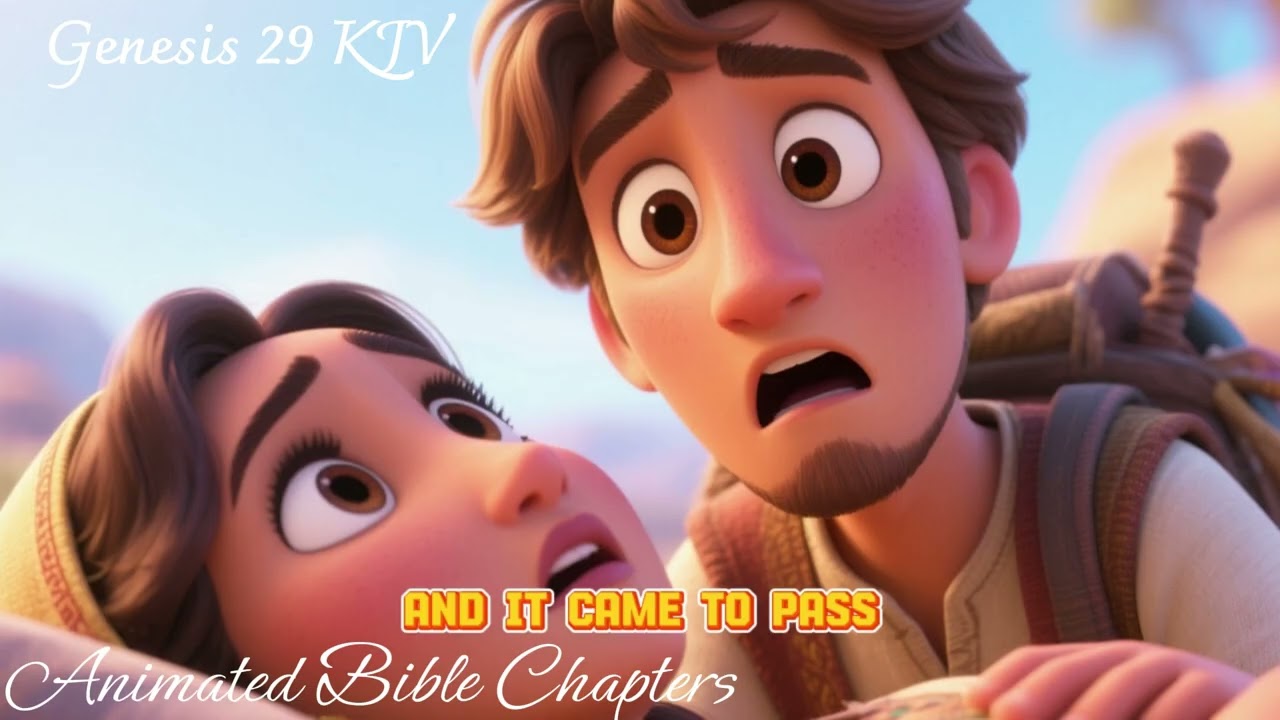 Seven Years for Love|| Genesis 29 Animated #animated_bible_gen #animatedbible #love #genesis