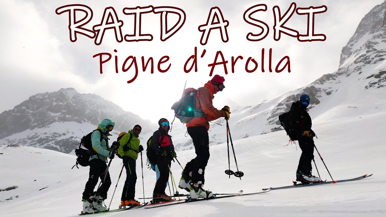 Raid à ski - Pigne d'Arolla (Suisse)