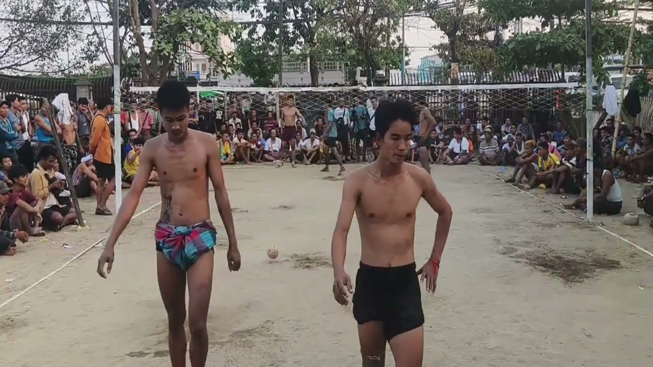 ကျောင်းသား မြတ်သူ မင်းချစ်သူ vs ကိုအောင် သန်းထိုက်စိုး ဂျားပေါက် အနိူက်အဖိူက်