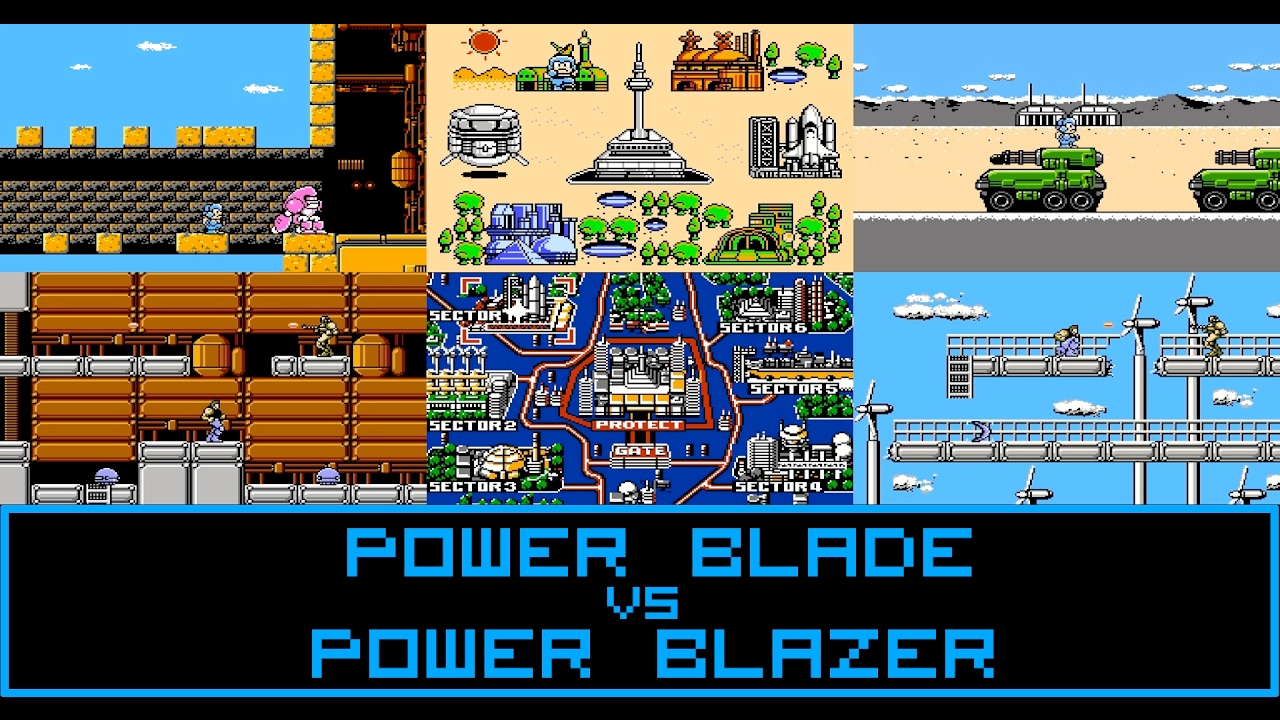 Retro History: Power Blade VS Power Blazer