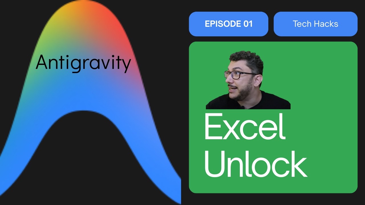 QUEBREI A SENHA DE UMA PLANILHA DO EXCEL COM O ANTIGRAVITY DO GOOGLE