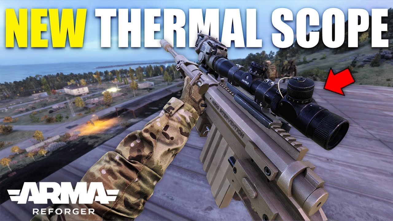 Этот новый тепловизионный прицел ОЧЕНЬ СИЛЬНЫЙ в Arma Reforger (обновление 1.6)