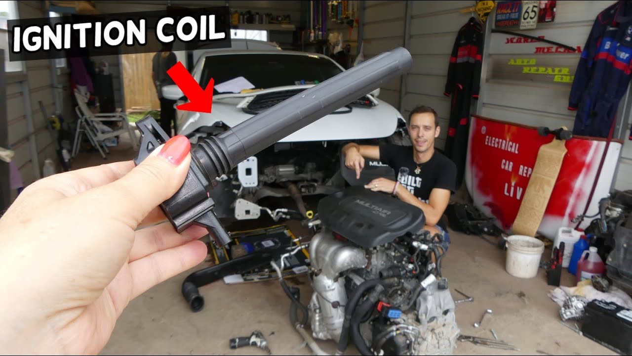 IGNITION COIL REPLACEMENT REMOVAL DODGE DART