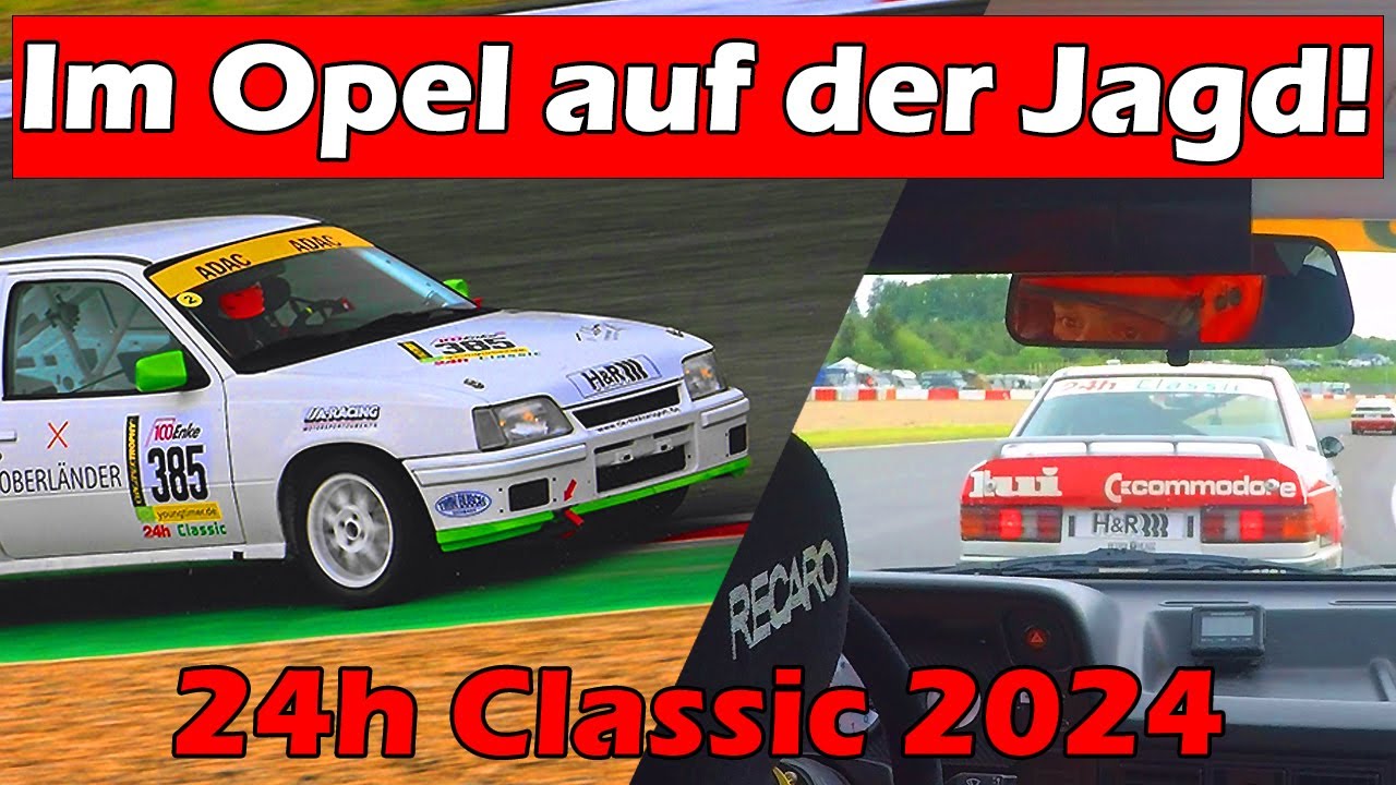Opel Kadett vs Mercedes, Porsche und VW: Regen-Schlacht beim 24h Classic Nürburgring 2024 | POV