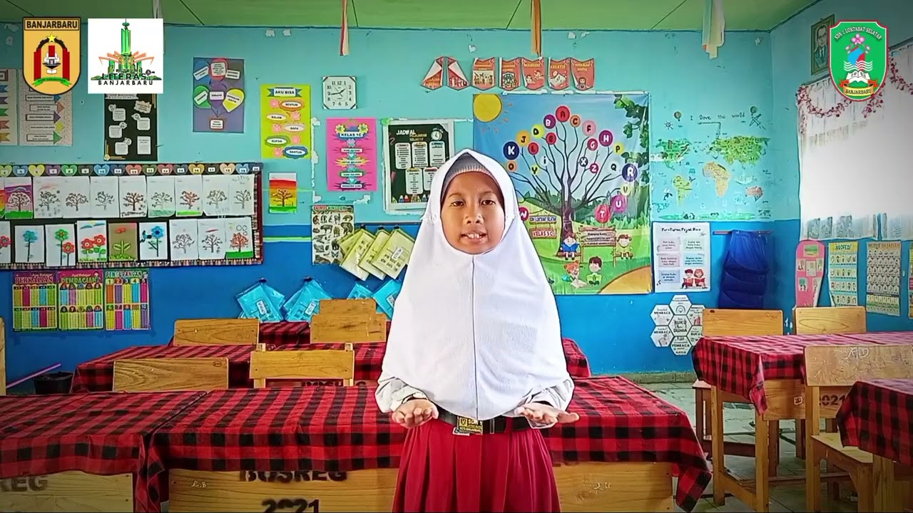 BERTUTUR / DHURRATUL MUKAROMAH / SDN 1 LOKTABAT SELATAN
