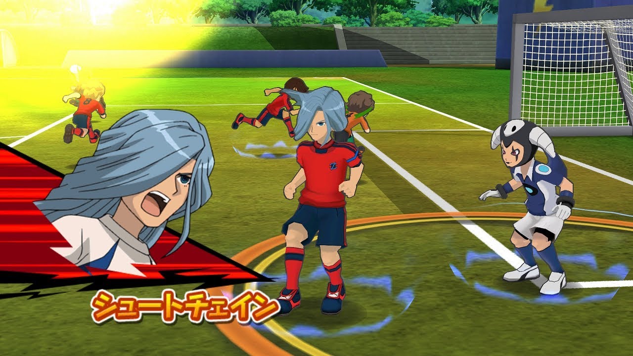 Inazuma Eleven Go Strikers 2013 Sekai Senbatsu Kai Vs Dark Angel Wii 1080p (Dolphin/Gameplay)