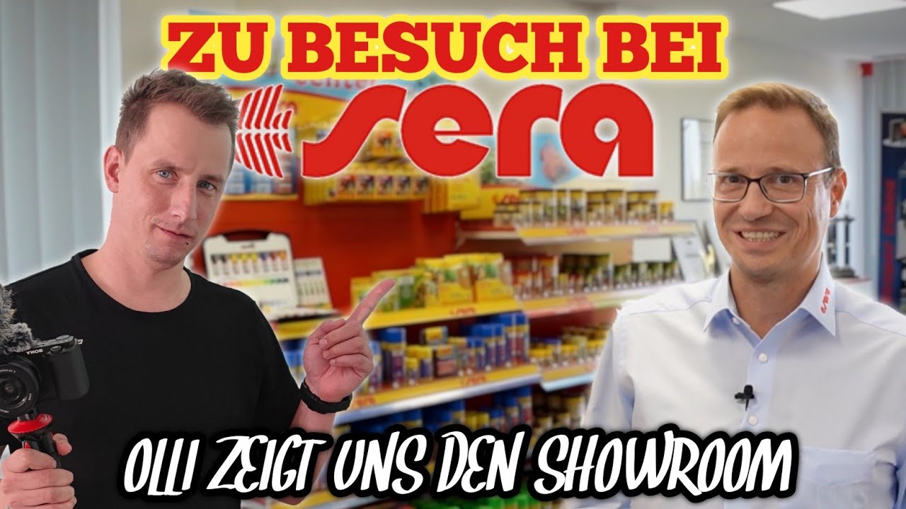 Visiting sera | Insight into the AQUARISTIK product range