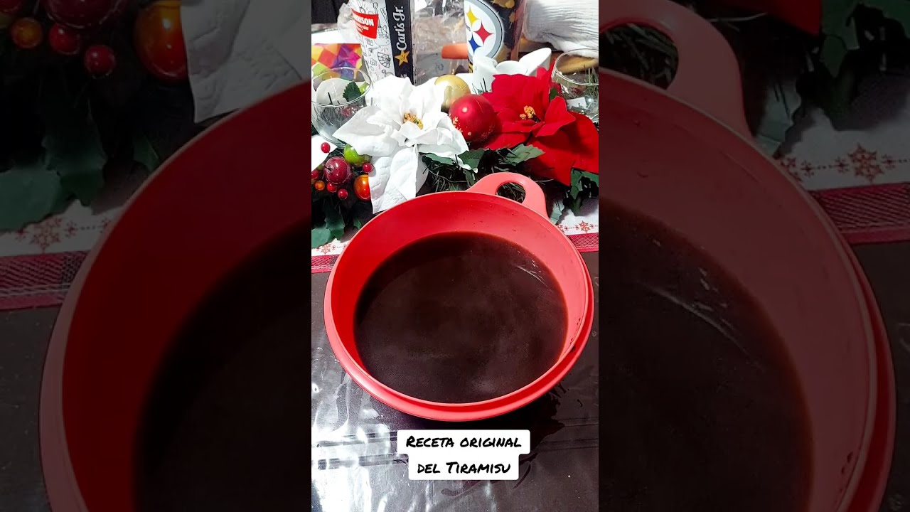 Como se hace el Tiramisu (receta original)