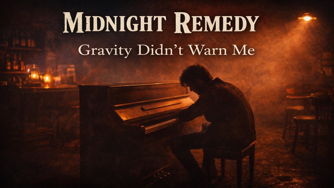 Midnight Remedy - Gravity Didn&rsquo;t Warn Me (Emotional Rock Ballad 2026)
