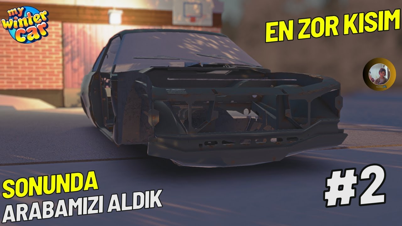 My Winter Car//2.bölüm//arabamızı aldık sonuda!!//