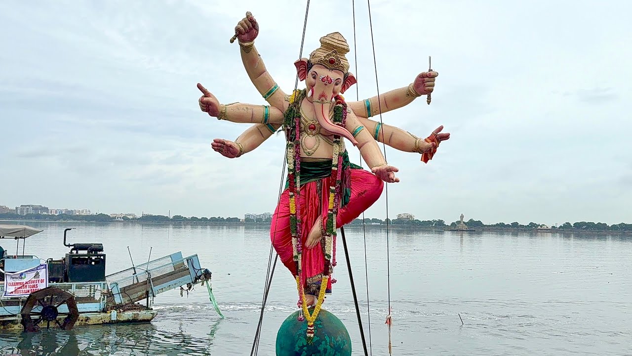 Ganesh Nimajjanam 2025 Hyderabad | Tank Bund Ganesh Nimajjanam 2025 | Ganpati Visarjan 2025 Videos