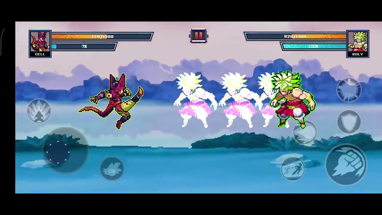 Cell Max vs Broly dragon ball super💥