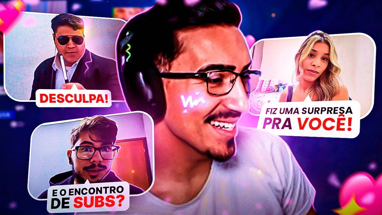 Recebi uma SURPRESA dos SUBS da LIVE! (Chorei?) 