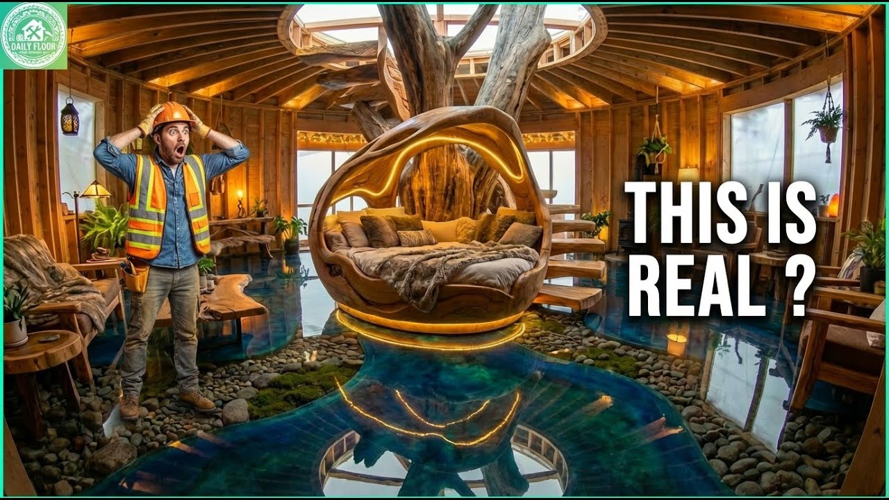 Top 5 Luxury Epoxy Floors That Look INSANE For Wooden House