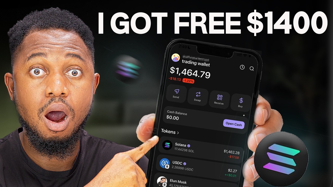 I Got $1,400 FREE Solana: Get Yours Now!
