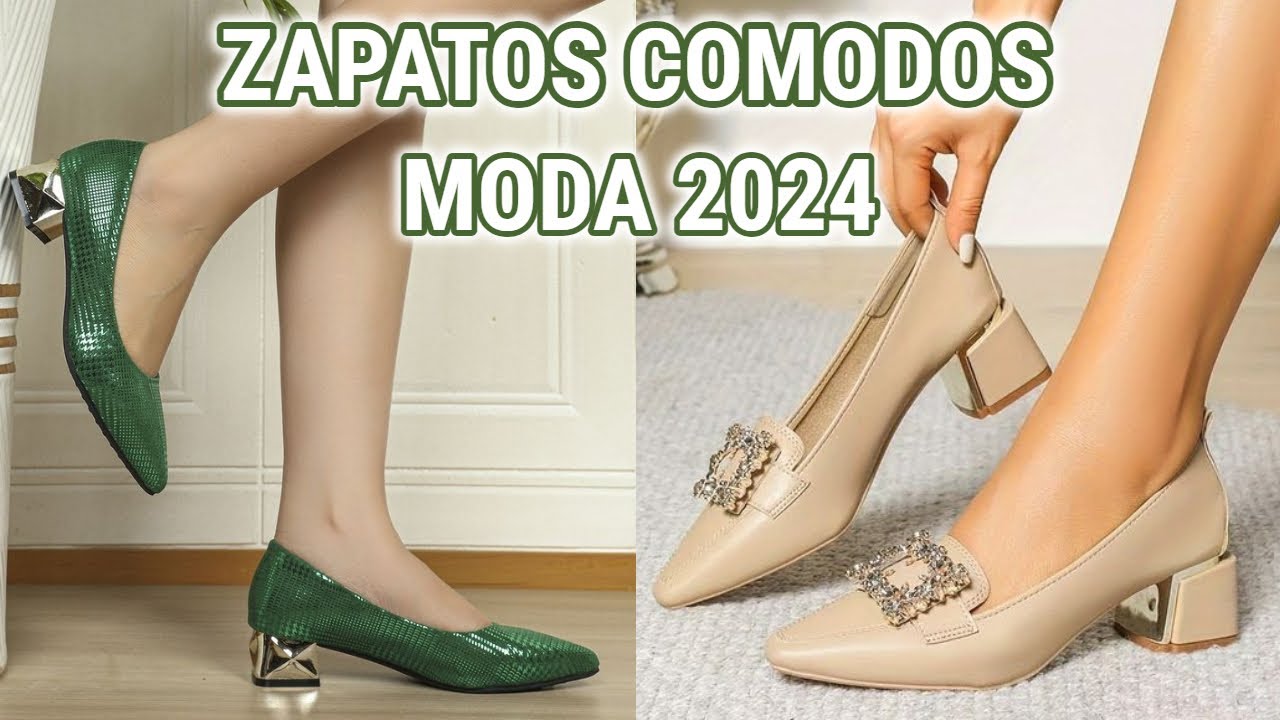 Zapatos de MODA 2024 bonitos COMODOS Y ELEGANTES/CALZADO de moda 2024 cómodos elegantes y bonitos