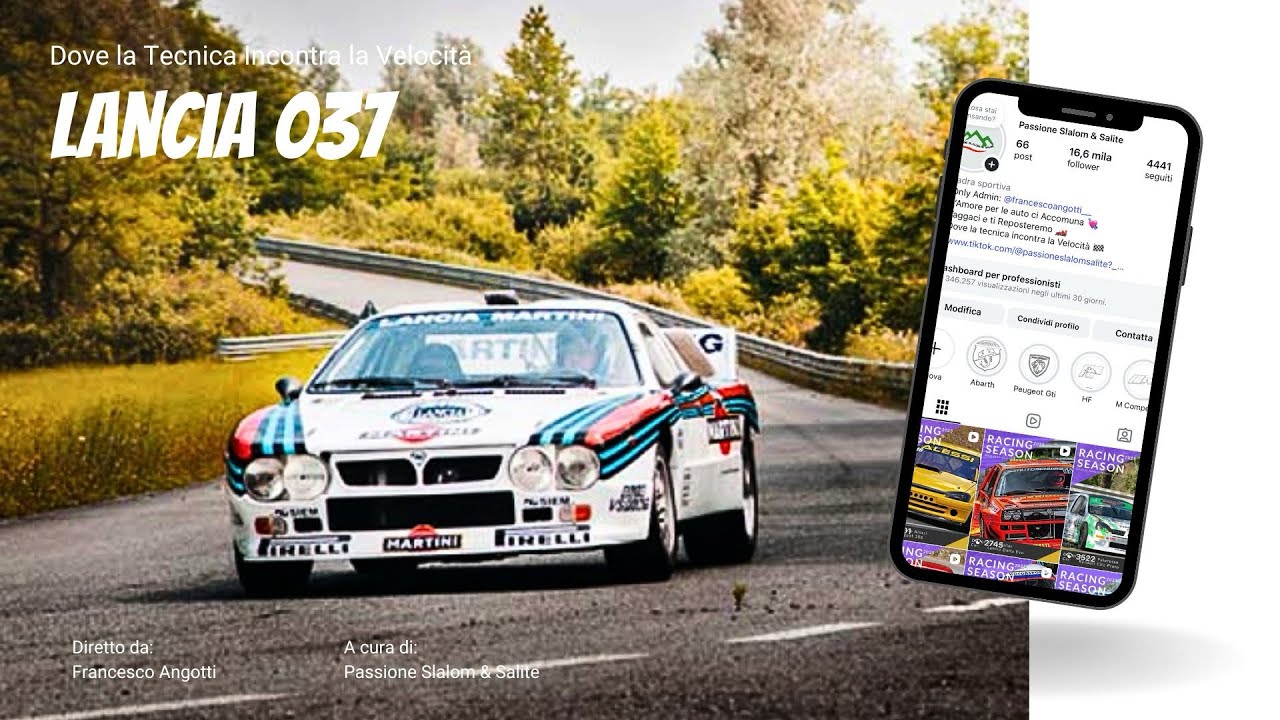 Lancia Rally 037 Martini Racing | Sound e History
