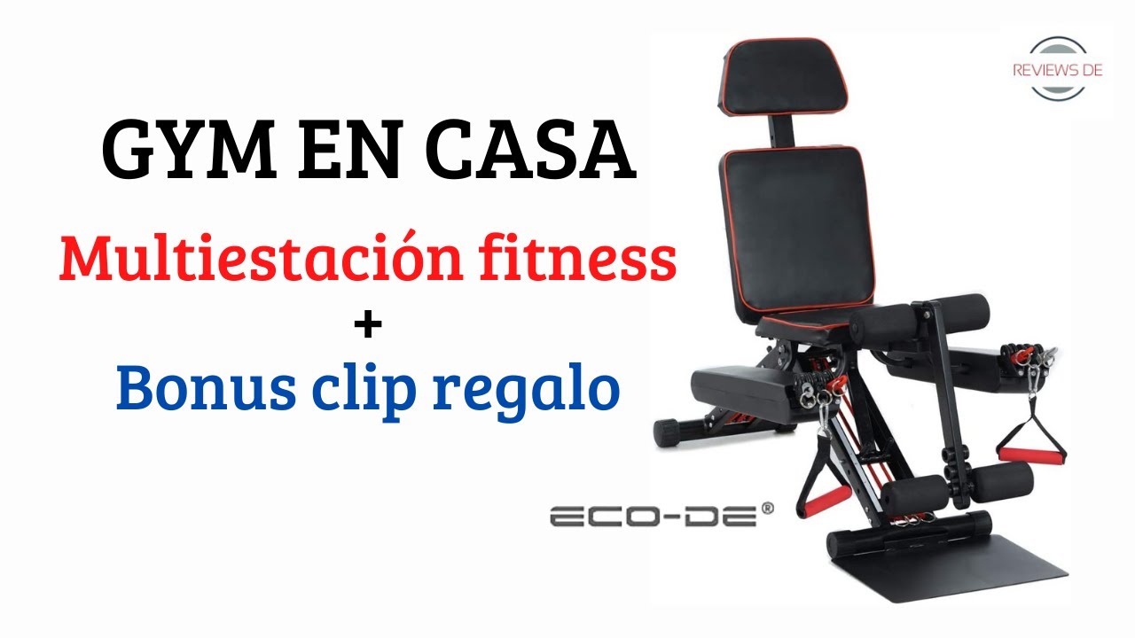 💪 Gimnasio en casa 🏠 Multiestaci&oacute;n de Fitness (+ Bonus Clip 💥 ) | Reviews De