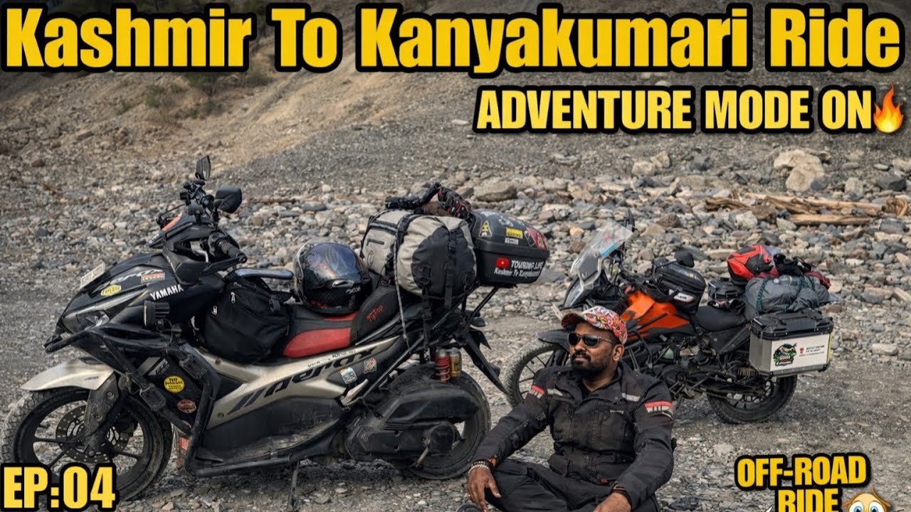 Katra To Srinagar Ride 🏍️ | Kashmir To Kanyakumari | EP-04