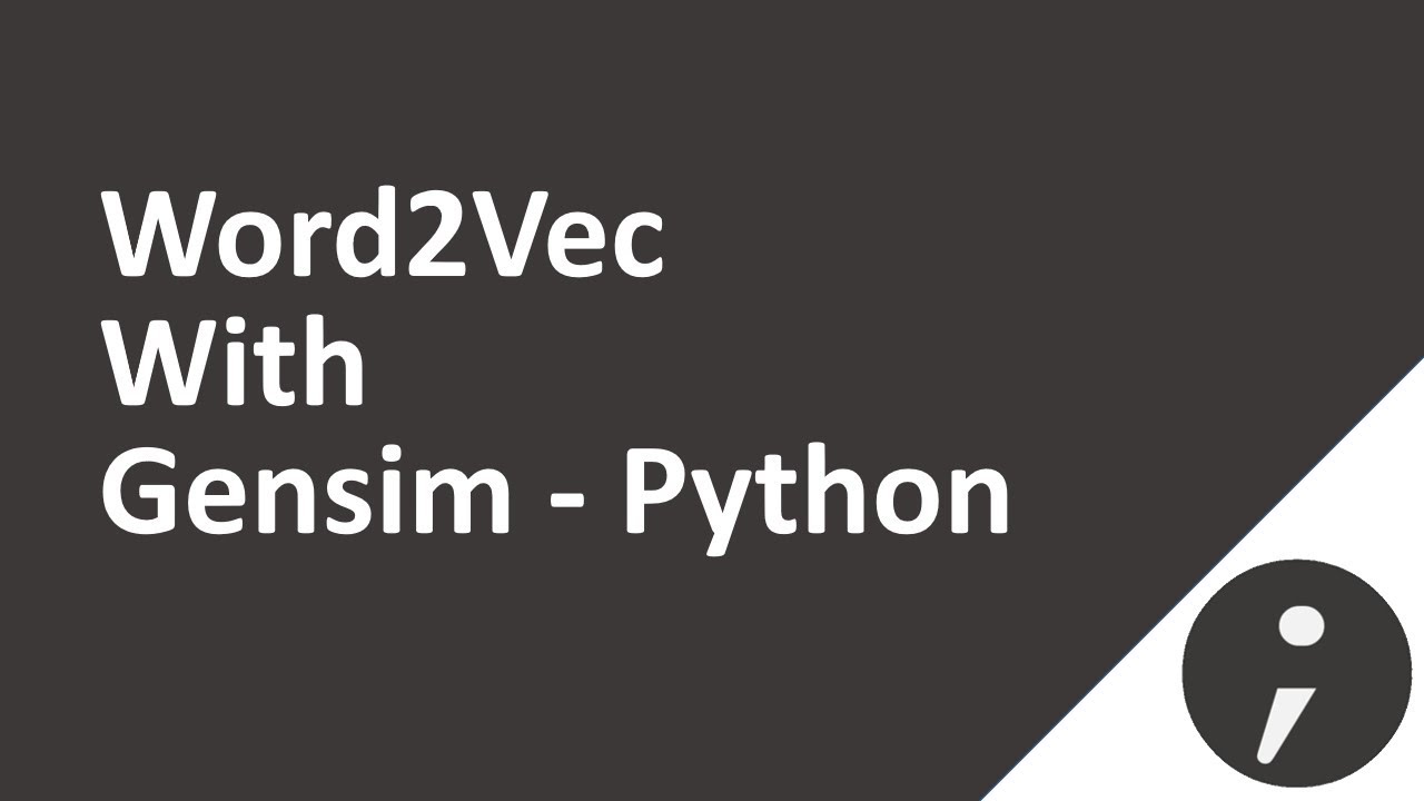 Word2Vec с Gensim — Python