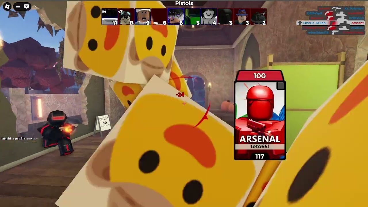 Arsenal partie 2 #roblox