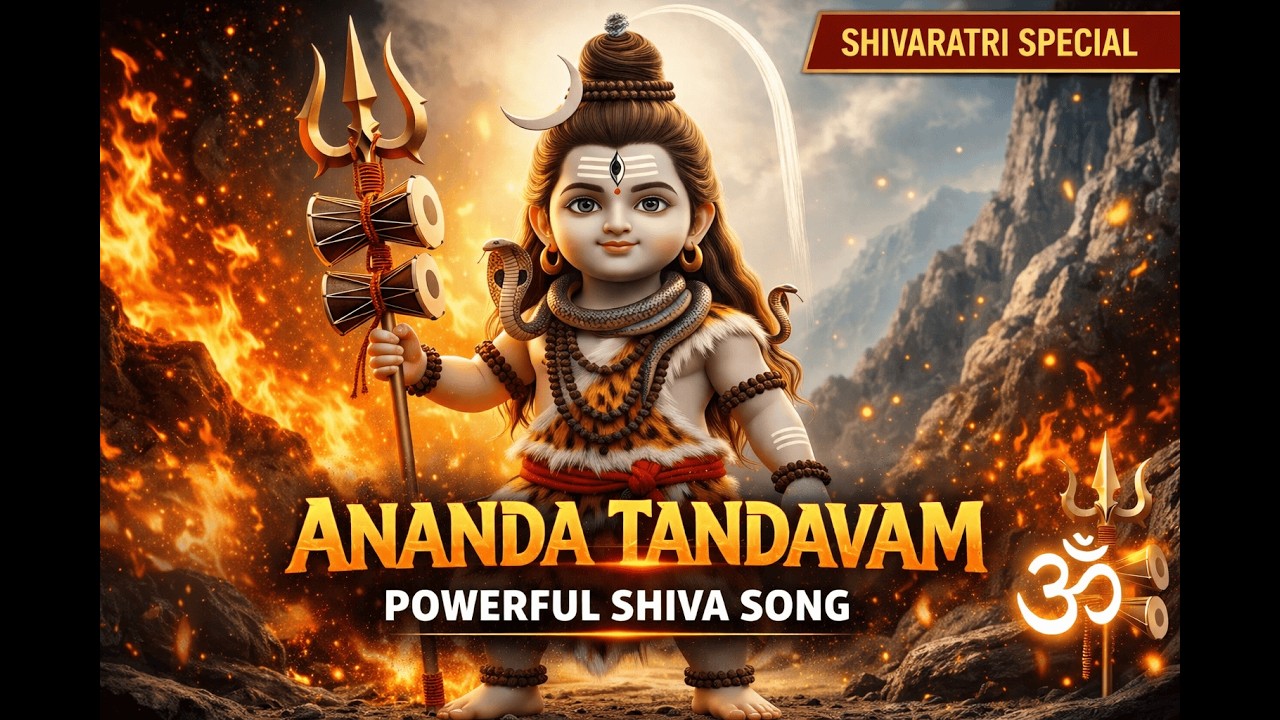 Ananda Tandavam | Powerful Shiva Song 2026 | Maha Shivaratri Special | Nataraja Divine Dance